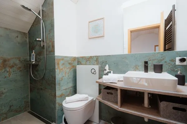 Badezimmer  Ferienhaus Daheim