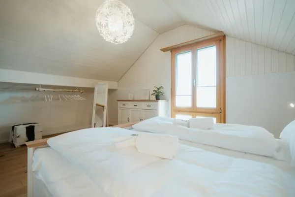 Schlafzimmer  Ferienhaus Daheim