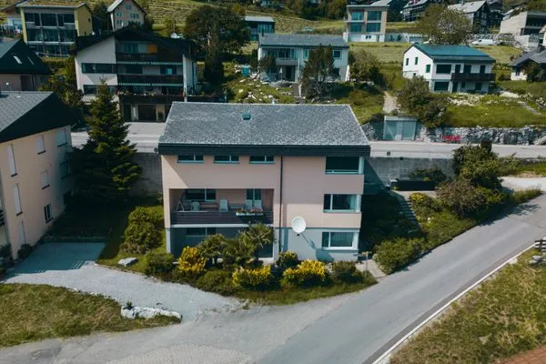 Vogelperspektive  Apartment Alpenblick