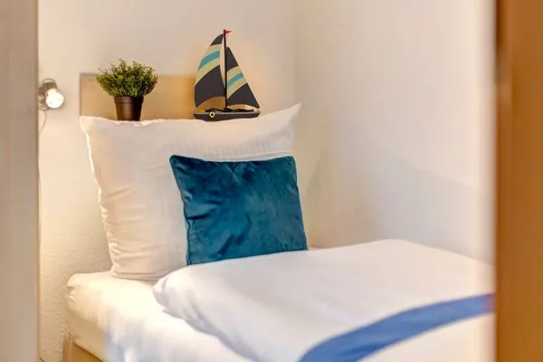 Schlafzimmer  Ferienwohnung Ostseeliebe