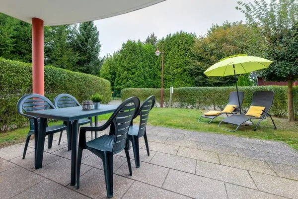 Terrasse  Ferienwohnung Ostseeliebe