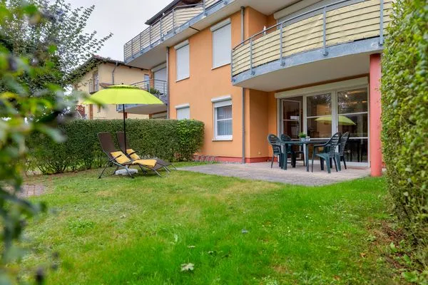 Terrasse  Ferienwohnung Ostseeliebe