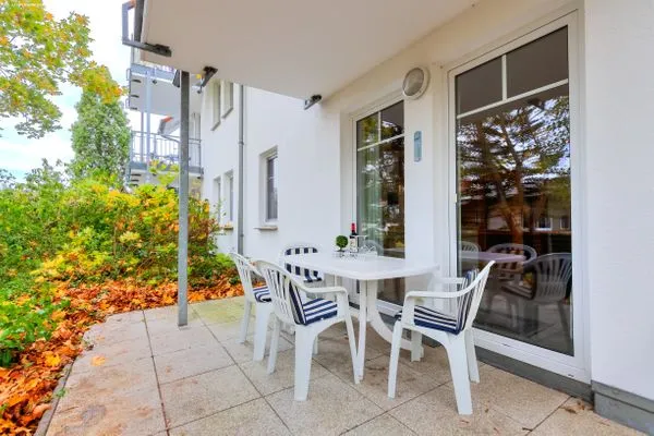 Terrasse  Ostseequartett, Whg. Möwennest