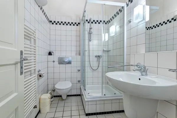 Badezimmer  Villa Daheim, Whg. 04
