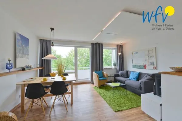 Wohnzimmer Haus am alten Leuchtturm Ferienwohnung 16