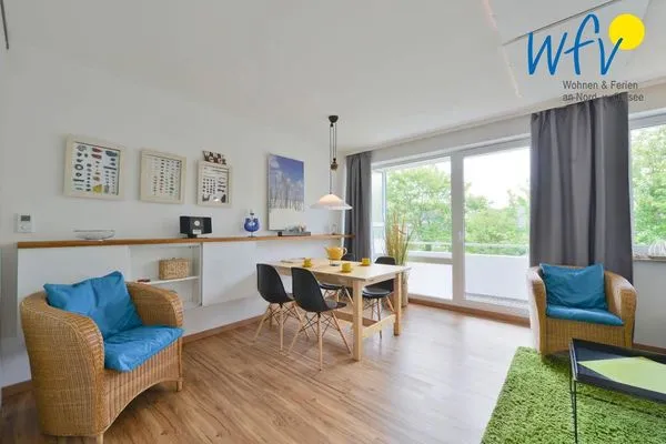 Wohnzimmer Haus am alten Leuchtturm Ferienwohnung 16