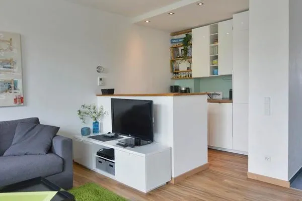 Küche / Küchenzeile Haus am alten Leuchtturm Ferienwohnung 16