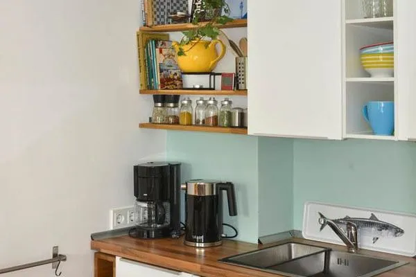 Küche / Küchenzeile Haus am alten Leuchtturm Ferienwohnung 16