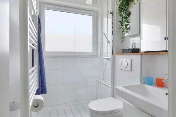 Badezimmer Haus am alten Leuchtturm Ferienwohnung 16