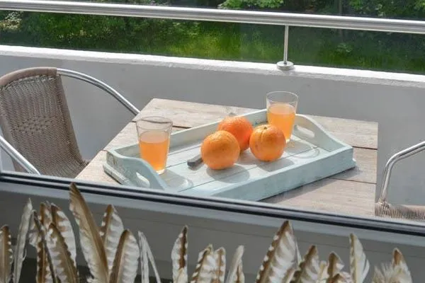 Balkon Haus am alten Leuchtturm Ferienwohnung 16