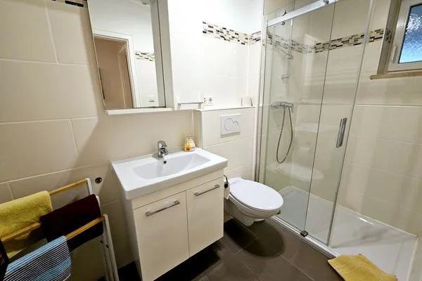 Badezimmer  Ferienwohnung "Ampermoos"