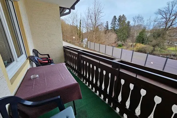 Balkon  Ferienwohnung "Ampermoos"