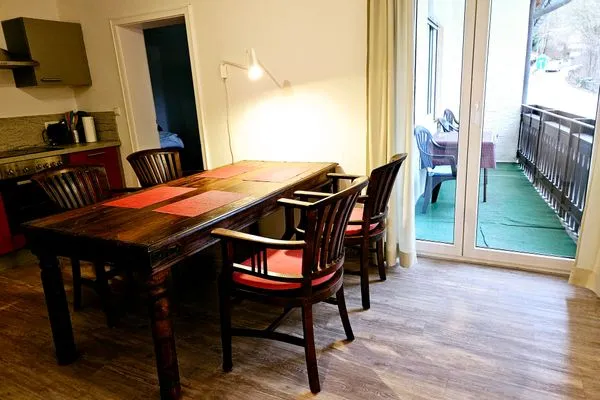 Küche / Küchenzeile  Ferienwohnung "Ampermoos"