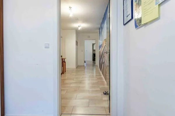 Flur Haus Dünenrose Ferienwohnung Octopus