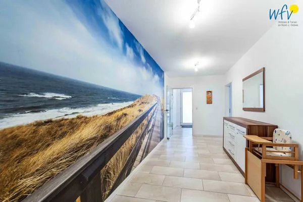 Flur Haus Dünenrose Ferienwohnung Octopus