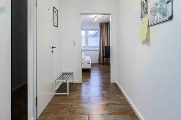 Flur Haus Dünenrose Ferienwohnung Neptun