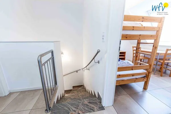 Schlafzimmer Haus Inseltraum Borkum Ferienwohnung Muschelsucher