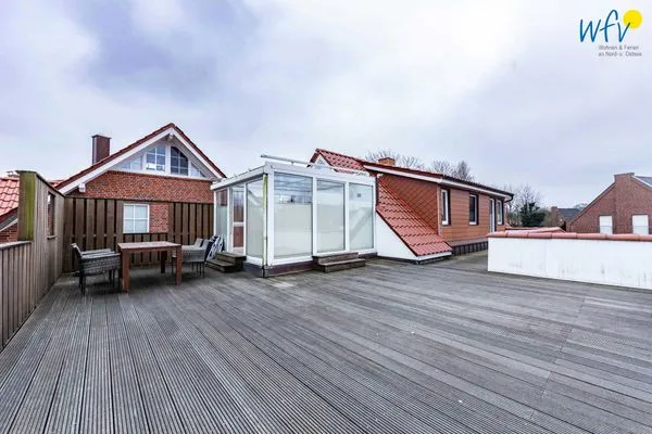 Balkon Huus an de Tune Ferienwohnung Fidellapje