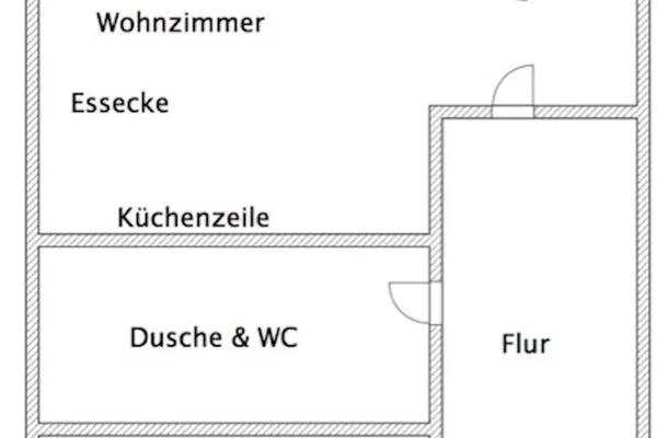 Grundriss  Lütje Seute
