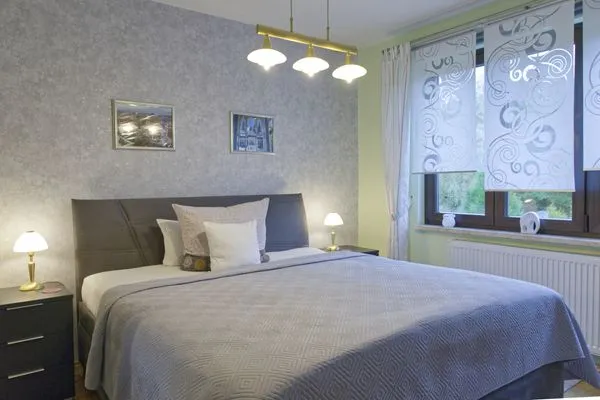 Bequemes Bett zum Träumen  Ferienwohnung Waldblick