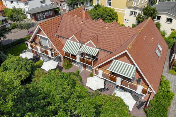  Haus Roseneck Wohnung 2 Norderney - Vogelperspektive
