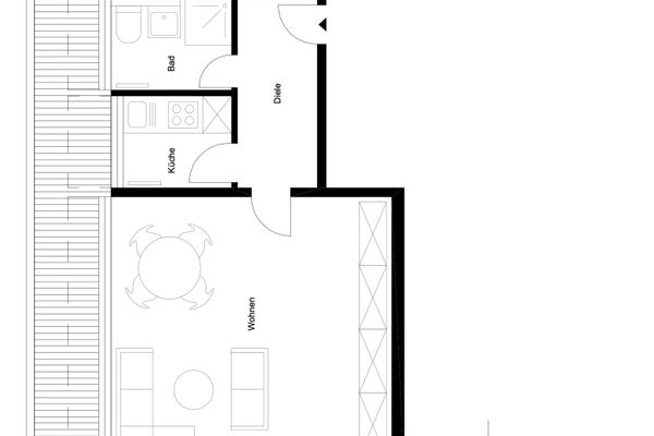  Haus Roseneck Wohnung 5 Norderney - Grundriss