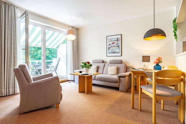  Haus Roseneck Wohnung 6 Norderney - Wohnzimmer