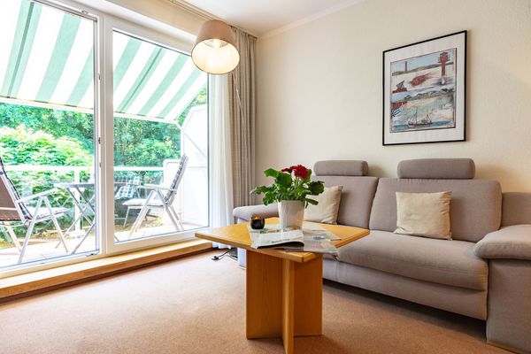  Haus Roseneck Wohnung 6 Norderney - Wohnzimmer