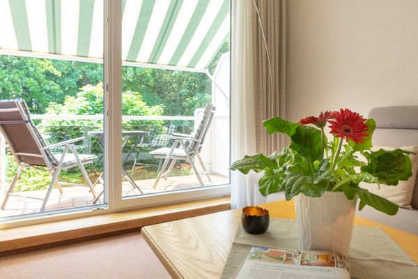  Haus Roseneck Wohnung 6 Norderney - Wohnzimmer