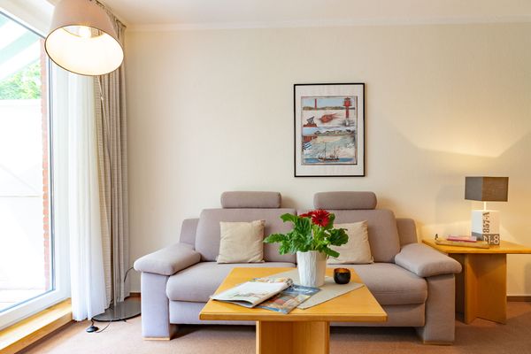  Haus Roseneck Wohnung 6 Norderney - Wohnzimmer