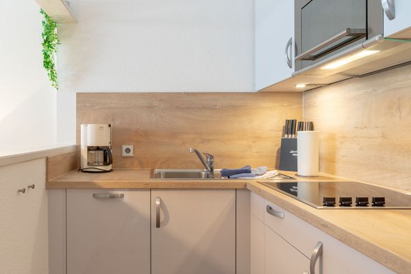  Haus Roseneck Wohnung 6 Norderney - Küche / Küchenzeile