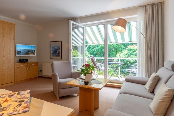  Haus Roseneck Wohnung 6 Norderney - Wohnzimmer