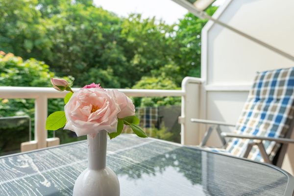  Haus Roseneck Wohnung 6 Norderney - Balkon