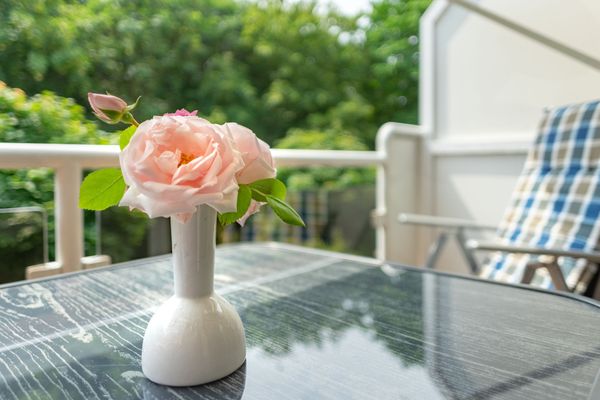  Haus Roseneck Wohnung 6 Norderney - Balkon