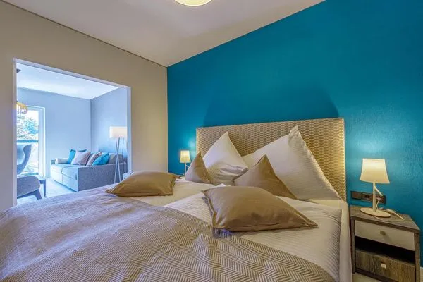 Ferienwohnung Kroonkieker Ostseebad Wustrow - ZweiWasser Alte Seefahrtschule Schalfzimmer  Kroonkieker