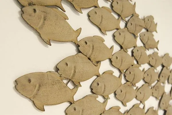 Dekoratives Detail  Dünensand