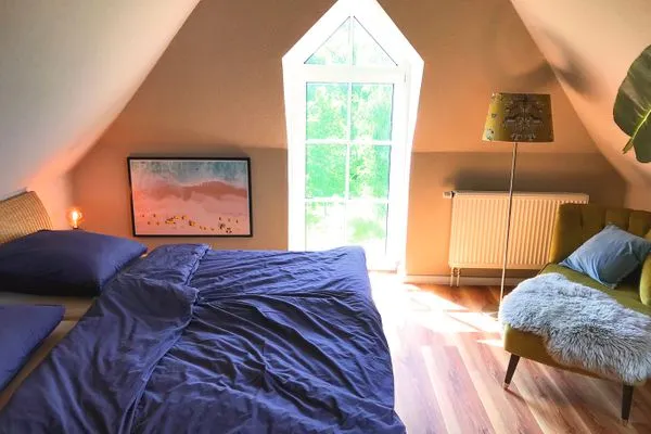 Schlafzimmer  Haus Süderpiep Whg. Auster