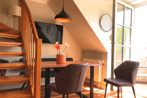 Wohnzimmer  Haus Süderpiep Whg. Auster