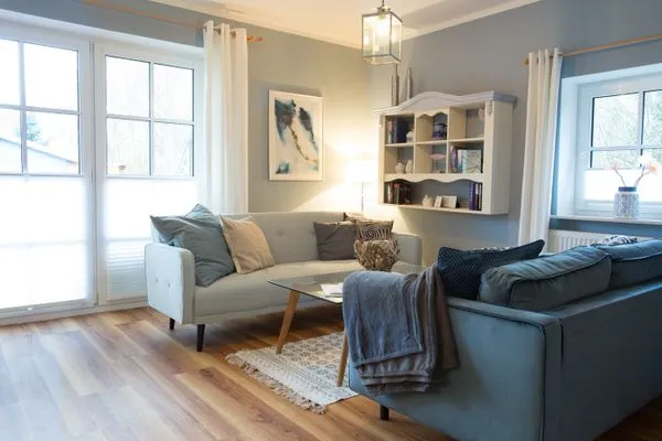 Wohnzimmer  Haus Süderpiep Whg. Robbe