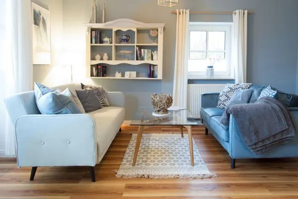 Wohnzimmer  Haus Süderpiep Whg. Robbe