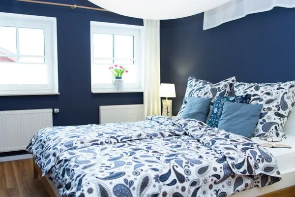 Schlafzimmer  Haus Süderpiep Whg. Robbe