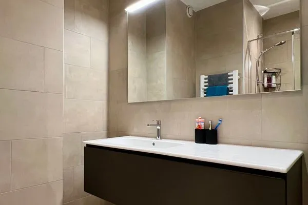 Badezimmer  Ferienwohnung D27