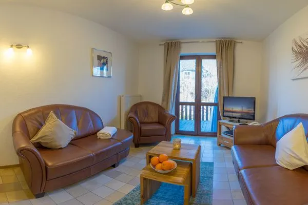 Wohnzimmer  Hus Waterkant 2 Stüürboord EG re.