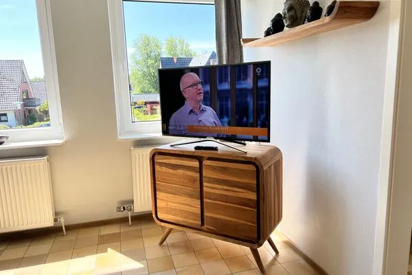 Wohnzimmer  Hus Waterkant 3 Kombüse OG li.