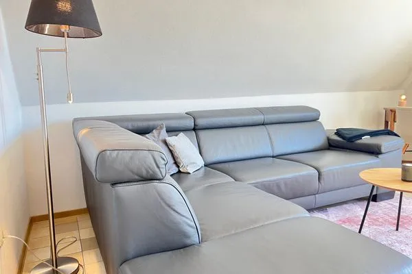 Wohnzimmer  Hus Waterkant 3 Kombüse OG li.