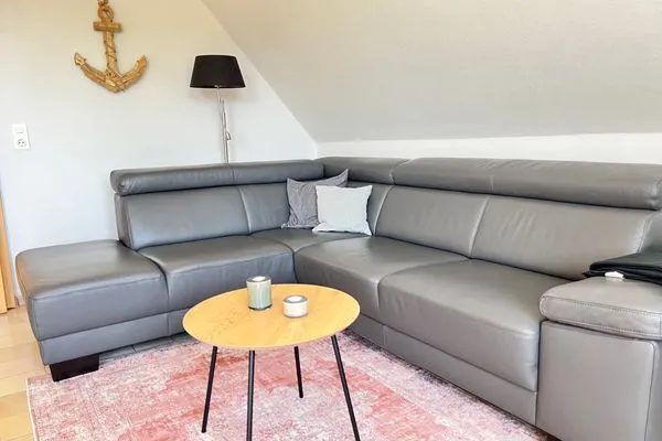 Wohnzimmer  Hus Waterkant 3 Kombüse OG li.