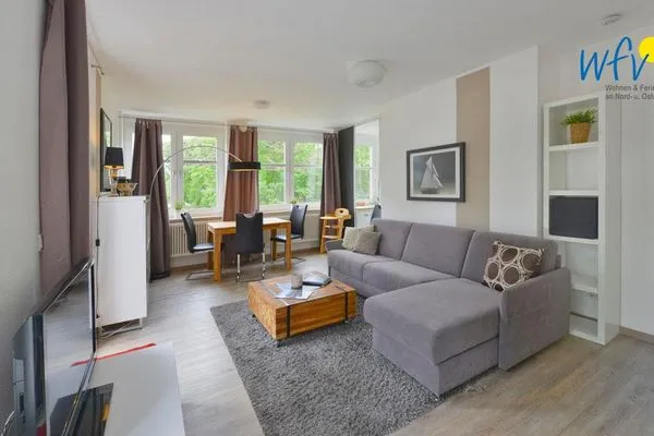 Wohnzimmer Haus am Park Ferienwohnung 1