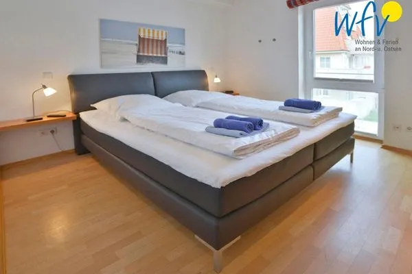 Schlafzimmer Kaiserhof Ferienwohnung 206