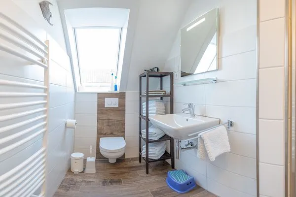 Badezimmer  Haus Nordseekind "Meeresrauschen"