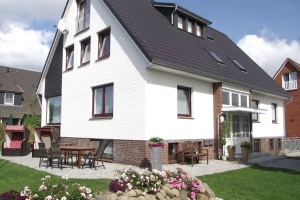 Hauptansicht  Haus Nordseekind "Meeresrauschen"